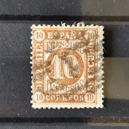 Briefmarke Spanien, 10 M, Mi.87# 