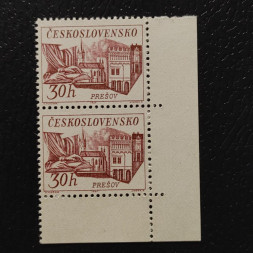 Dvojpáska ČSR, 30h, Pof.1628** 