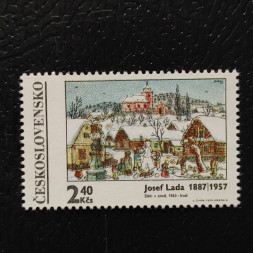 Briefmarke Tschechoslowakie, 2,40Kčs, Mi.1938** 