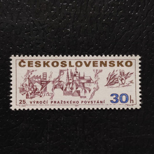 1970 - 25. výročí Pražského povstání a osvobození ČSR
