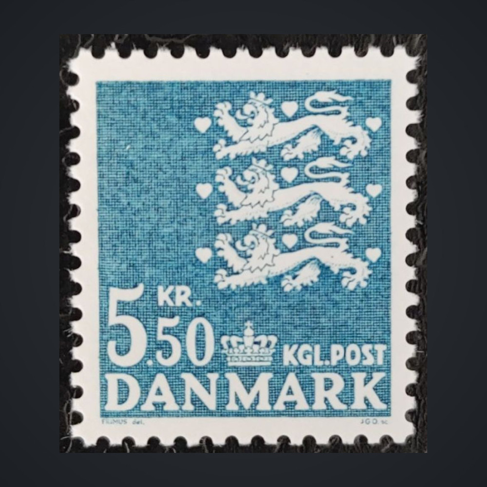 Stamp Denmark, Mi.797 (SG 348a), (*), 5.5