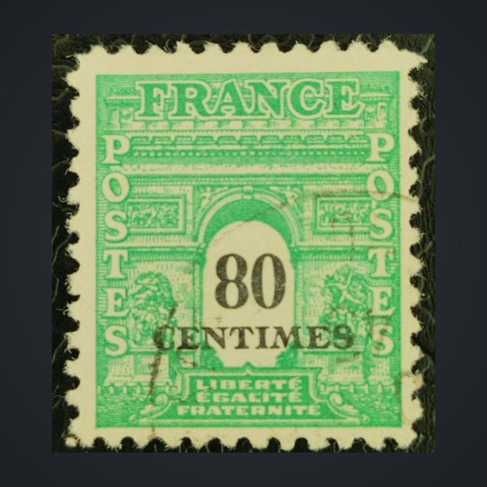 Selo França, Mi.653 (SG 940), Usado #, 80