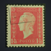 Stamp France, Mi.718 (SG 878), Used #, 1.5