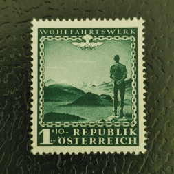 Briefmarke Österreich , 1 German, Mi.720** 