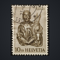 Selo Suíça, Mi.740b (SG 657), Usado #, 10
