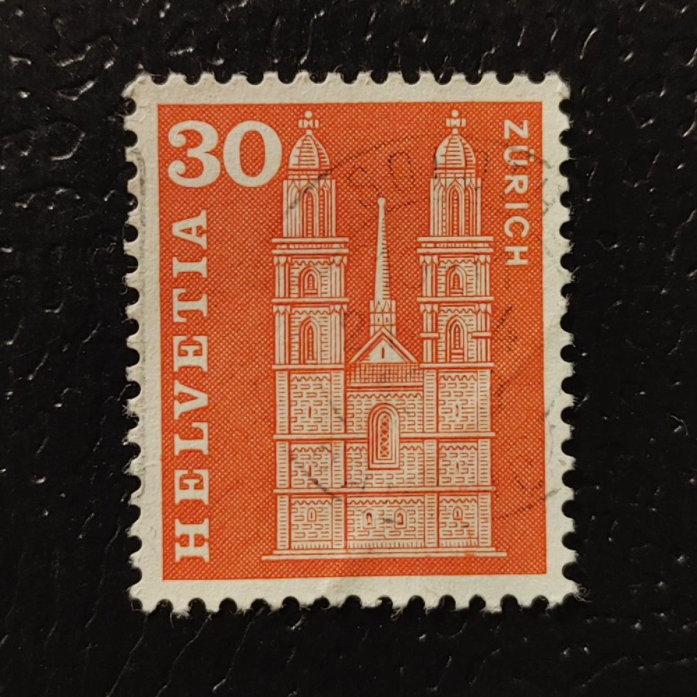 Selo Suíça, Mi.701y (SG 619p), Usado #, 30