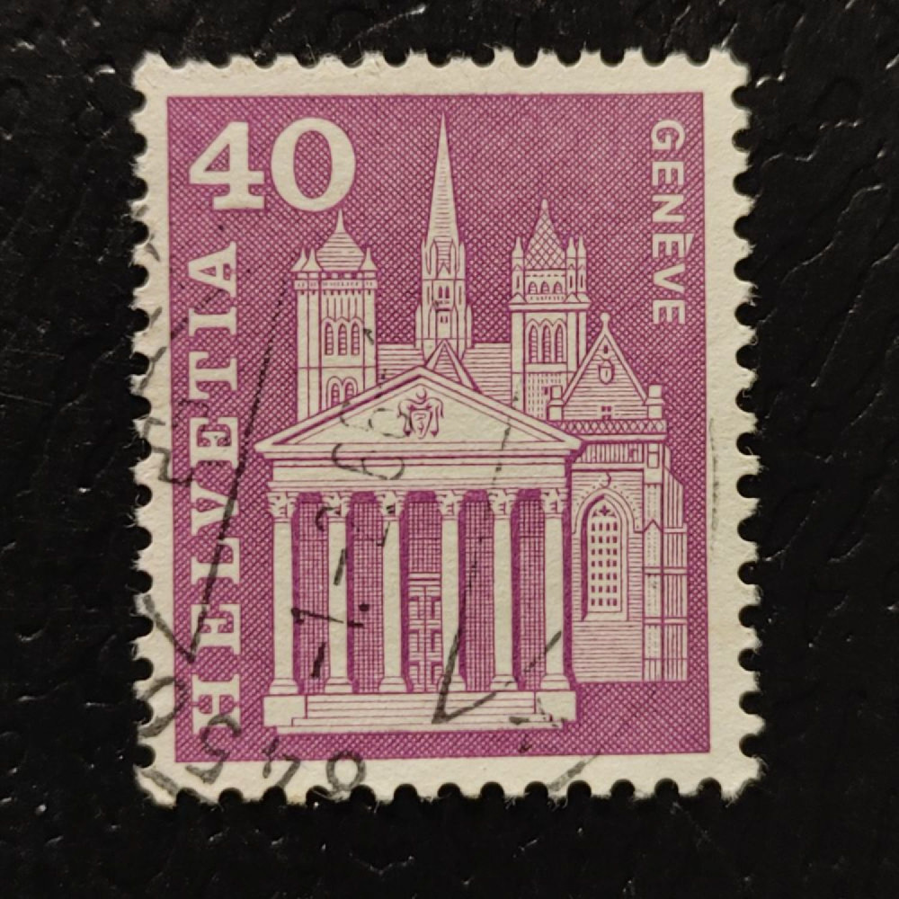 Briefmarke Schweiz, Mi.703x (SG 621)#, 40