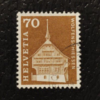 Briefmarke Schweiz, Mi.862 (SG 704)#, 70