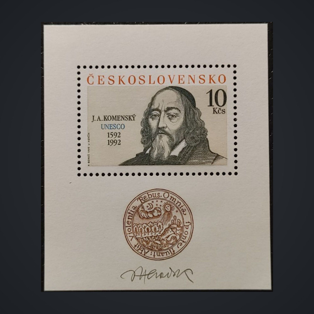 Bloco Tchecoslováquia, Pof.A3002 (Mi. BL96), MNH, 10 Kčs