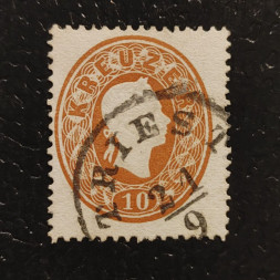 Briefmarke Österreich, Österreich-Ungarn, 10Kr, Mi.21# 