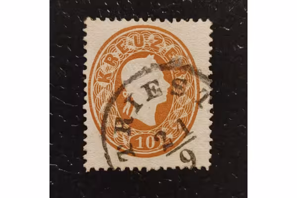 Známka Rakousko, Rakousko-Uhersko, 10Kr, Mi.21# 