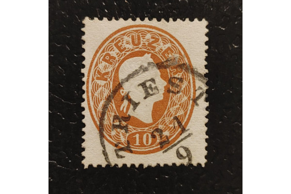 Známka Rakousko, Rakousko-Uhersko, 10Kr, Mi.21# 