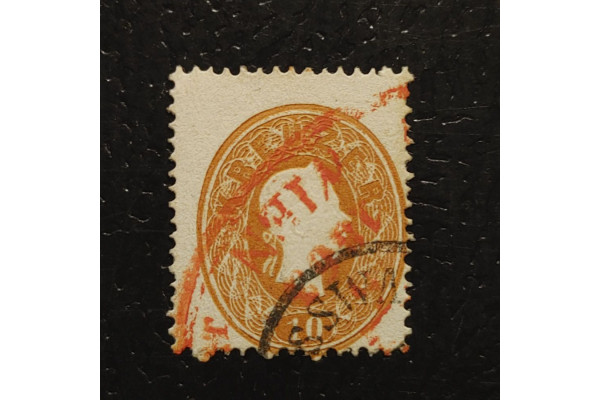 Známka Rakousko, Rakousko-Uhersko, 10Kr, Mi.21# 