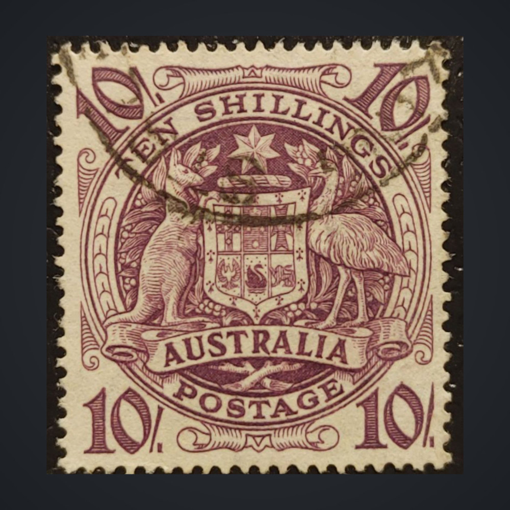 Briefmarke Australien, Mi.188 (SG 224b)#, 10