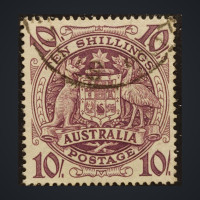 Sello Australia, Mi.188 (SG 224b), Usado #, 10