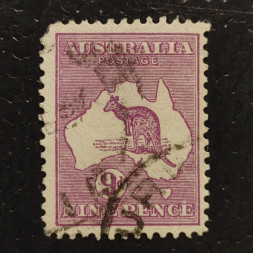 Briefmarke Australien, 9 d, Sg.39# 