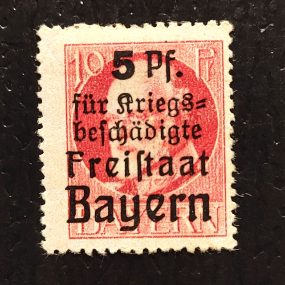 Briefmarke Bayern, Mi.DE-BY 171A (SG DE-BY 250)#