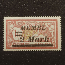 Briefmarke Memelgebiet, Mi.102 (SG 119)*, 2 M