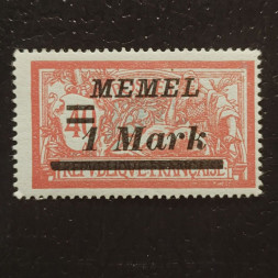 Briefmarke Memelgebiet, Mi.99 (SG 116)*, 1 M