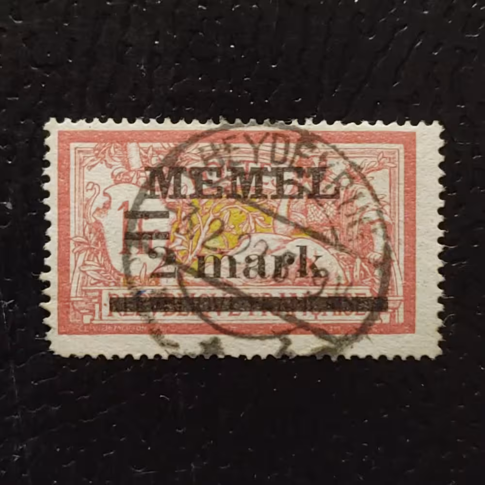 Známka Memelgebiet, Mi.102 (SG 119)#, 2 M