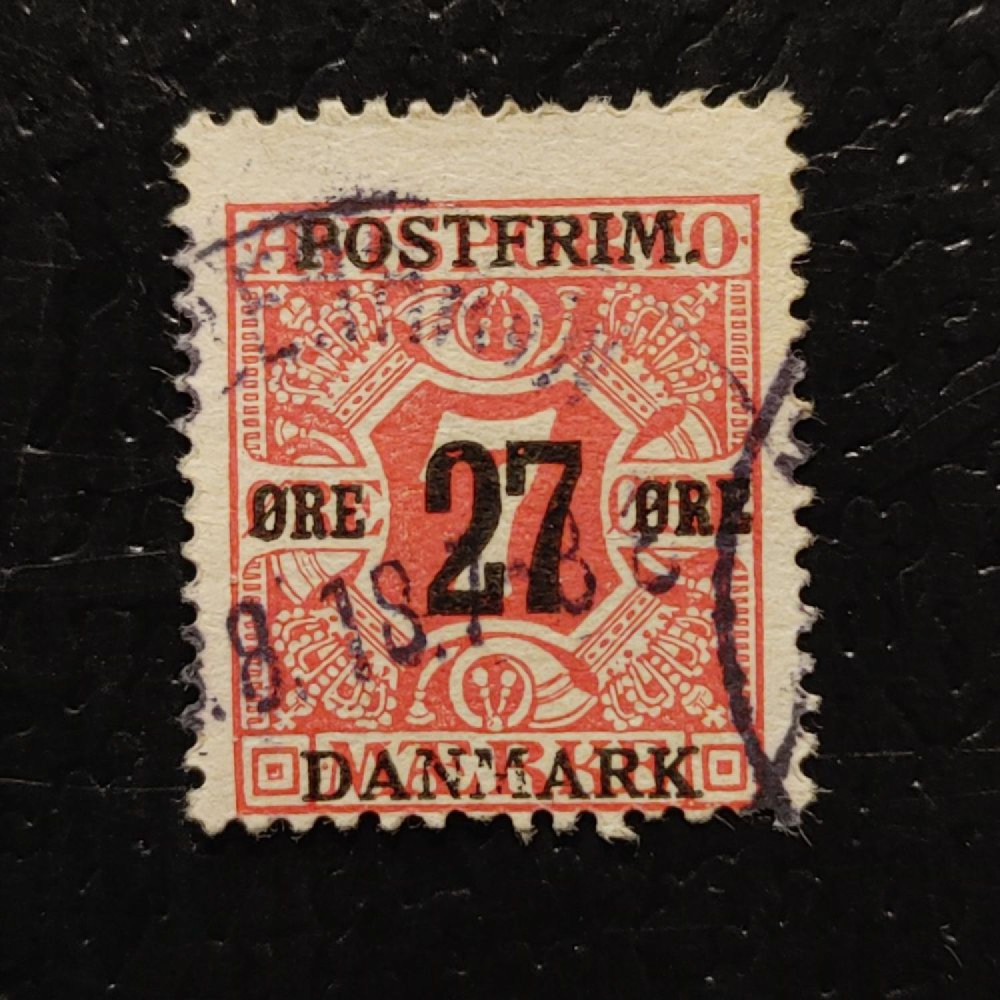 Sello Dinamarca, Mi.86X (SG 192), Usado #, 27