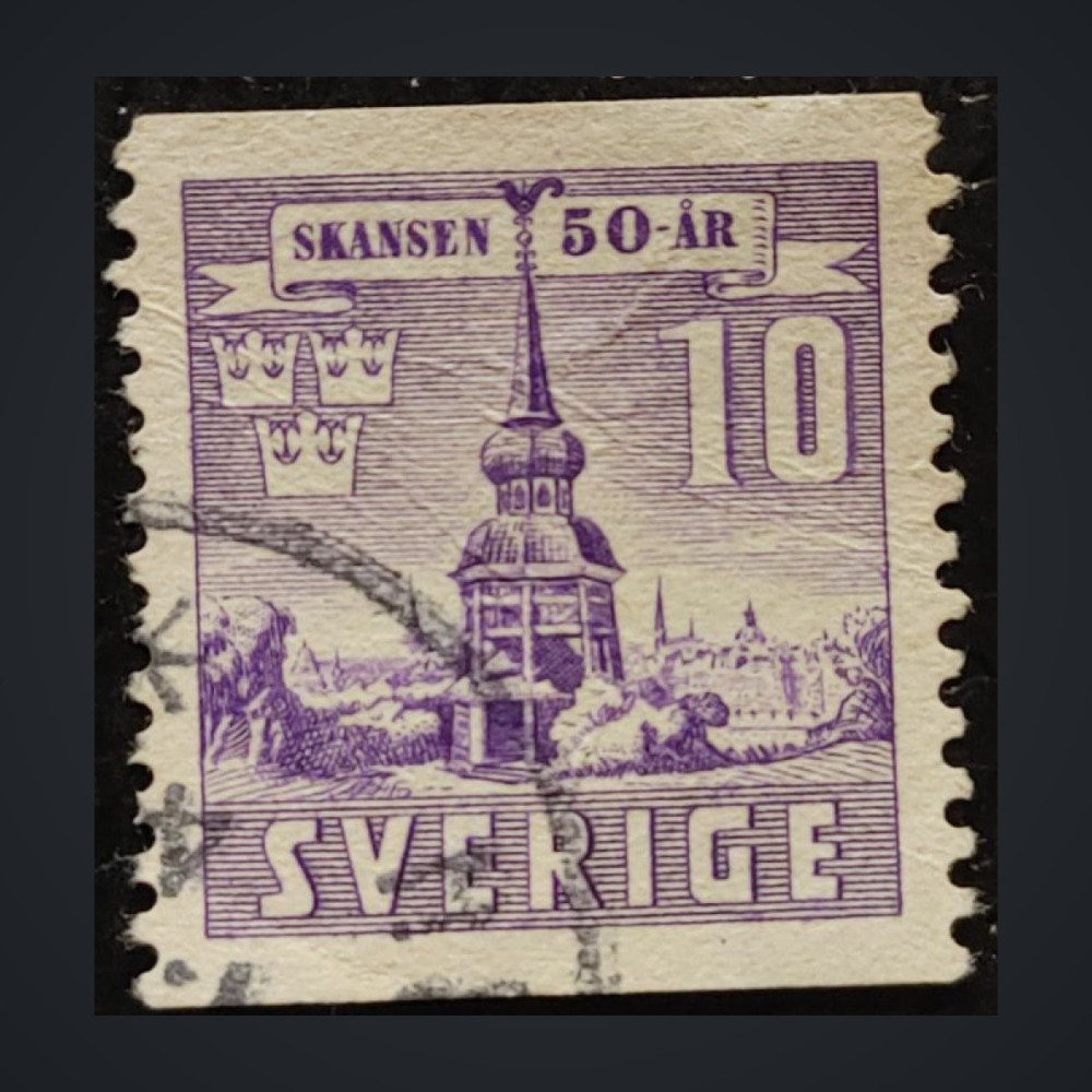 Sello Suecia, Mi.283A (SG 250), Usado #, 10