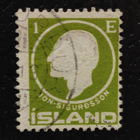 Sello Islandia, Mi.63 (SG 96), Usado #, 1 Eyr.