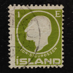Briefmarke Island, Mi.63 (SG 96)#, 1 Eyr.