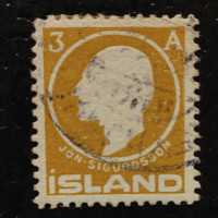 Sello Islandia, Mi.64 (SG 97), Usado #, 3 Eyr.