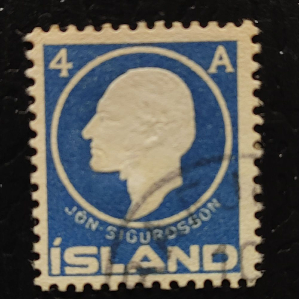 Známka Island, Mi.65 (SG 98)#, 4 Eyr.