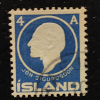 Sello Islandia, Mi.65 (SG 98), Usado #, 4 Eyr.