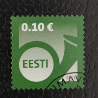 Selo Estônia, Mi.710 (SG 663), Usado #, 0.1