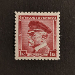 Briefmarke Tschechoslowakie, 1 Kč, Mi.350** 