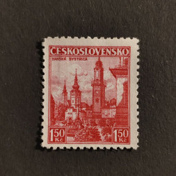 Briefmarke Tschechoslowakie, 1,50 Kč, Mi.352* 
