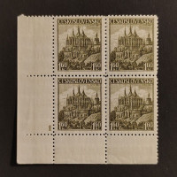 Čtyřblok ČSR, 1,60 Kč, Pof.306* 