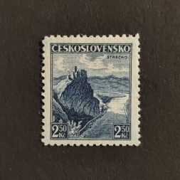 Briefmarke Tschechoslowakie, 2,50 Kč, Mi.354* 
