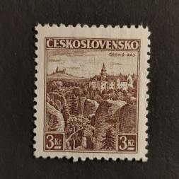 Briefmarke Tschechoslowakie, 3 Kč, Mi.355** 