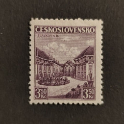 Briefmarke Tschechoslowakie, 3,50 Kč, Mi.356* 