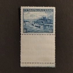 Briefmarke mit Ziefeldern Tschechoslowakie, 10 Kč, Mi.359** 