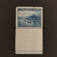 Stamp with coupons Czechoslovakia, 10 Kč, Mi.359, MH* 