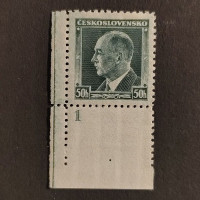 Stamp Czechoslovakia, 50h, Mi.360, MH* 