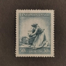Briefmarke Tschechoslowakie, 50+50h, Mi.361** 