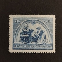Známka ČSR, 2 Kč + 50h, Pof.317** 