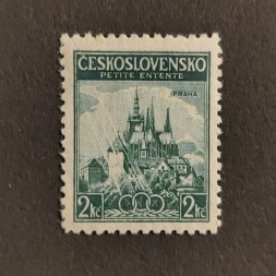 Briefmarke Tschechoslowakie, 2 Kč, Mi.375* 
