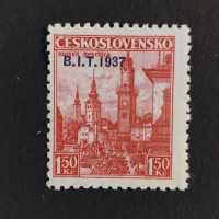 Briefmarke Tschechoslowakie, 1,50 Kč, Mi.382** 