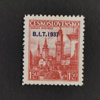 Briefmarke Tschechoslowakie, 1,50 Kč, Mi.382* 
