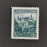 Briefmarke Tschechoslowakie, 2 Kč, Mi.383* 