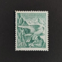 Briefmarke Tschechoslowakie, 50h, Mi.387* 