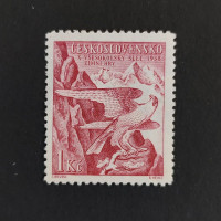 Briefmarke Tschechoslowakie, 1 Kč, Mi.388* 