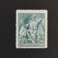 Briefmarke Tschechoslowakie, 50h, Mi.394* 